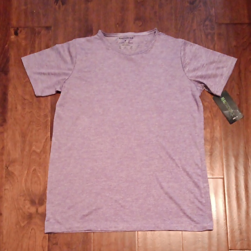 Real Essentials Women's T-Shirt Size Small Purple NWT